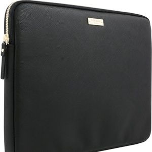 Kate Spade Ipad / Laptop Case / Black & Hot Pink